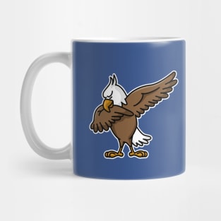 Dabbing dab proud American Eagle coat of arms Mug